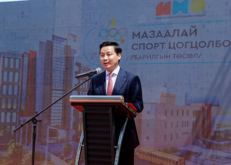 “Хүүхдийн спорт цогцолбор”-ын бүтээн байгуулалт эхэллээ