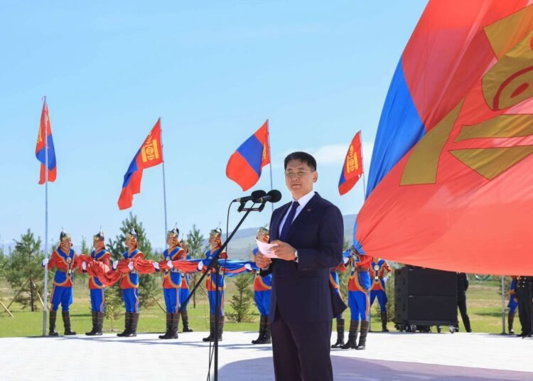 НҮБ-д гишүүнээр элссэн ойг тохиолдуулан Төрийн далбаа мандууллаа