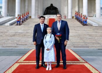 УИХ-ын дарга С.Бямбацогт Австралийн Холбооны Улсын парламентын Төлөөлөгчдийн танхимын даргыг угтан авав