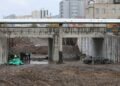 Геологийн төв лаборатори орчмын төмөр зам доогуурх нүхэн гарцын ажил 61.3 хувийн гүйцэтгэлтэй үргэлжилж байна