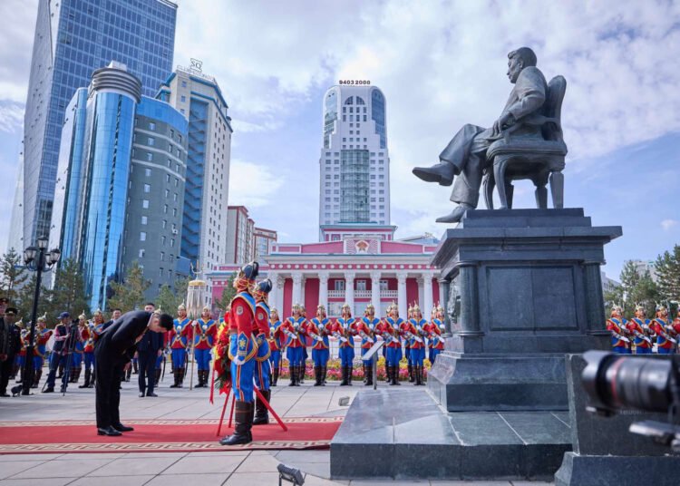 Ю.ЦЭДЭНБАЛЫН МЭНДЭЛСНИЙ 110 ЖИЛИЙН ОЙ ӨНӨӨДӨР ТОХИОЖ БАЙНА
