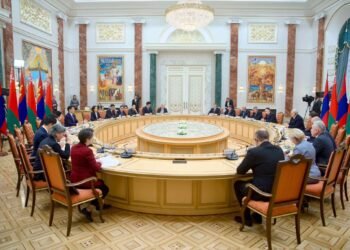 Ерөнхийлөгч У.Хүрэлсүх, Ерөнхийлөгч А.Г.Лукашенко нар албан ёсны хэлэлцээ хийлээ