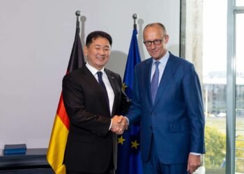 Ерөнхийлөгч У.Хүрэлсүхэд Холбооны Канцлер Фридрих Мерц бараалхлаа